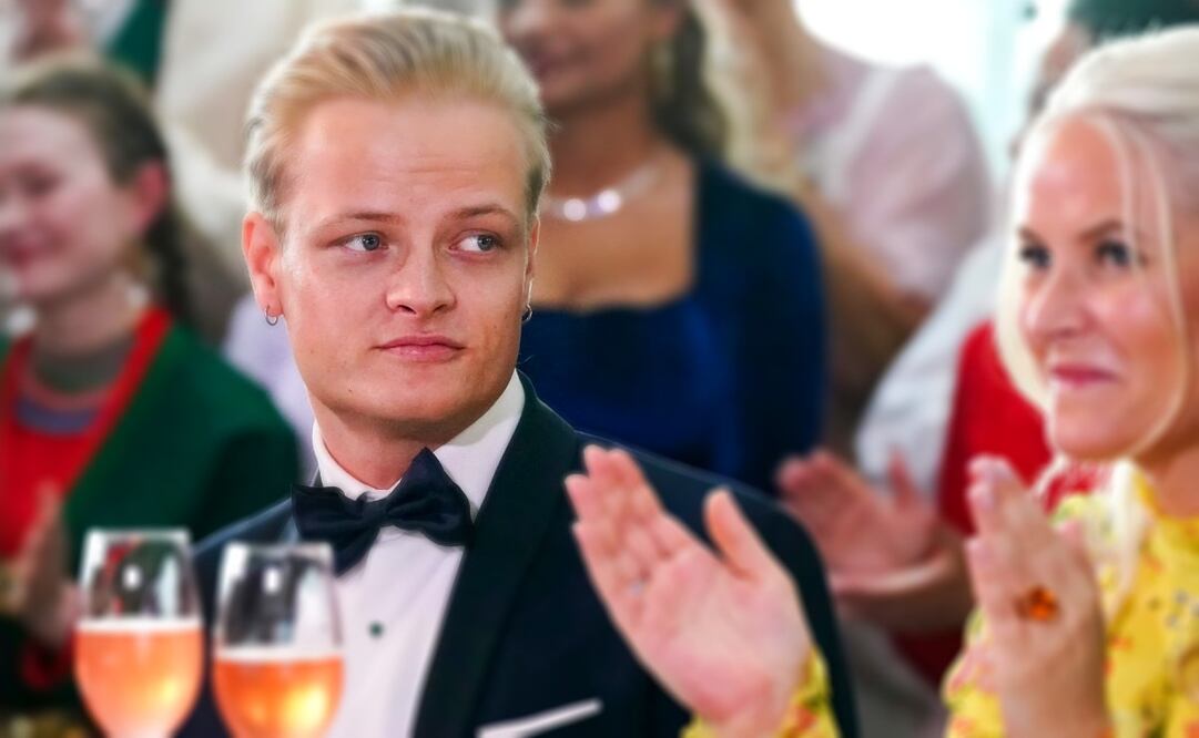 Marius Borg Høiby, de 27 años, nacido de una relación anterior al matrimonio de su madre en 2001 con Haakon, fue detenido el lunes por la noche, sospechoso de violación. Foto: AFP/Archivo