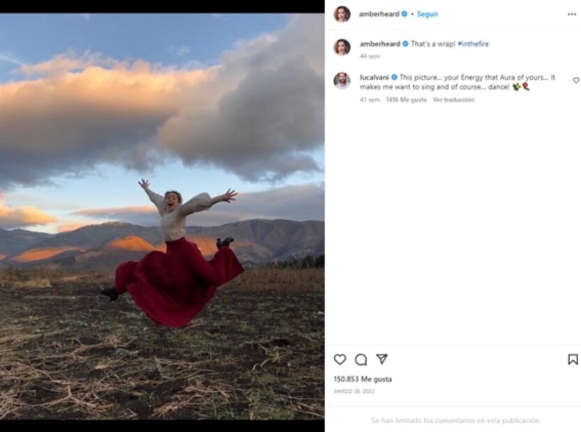 Él es el "misterioso hombre" que bailó con Amber Heard “Como la Flor” de Selena Quintanilla