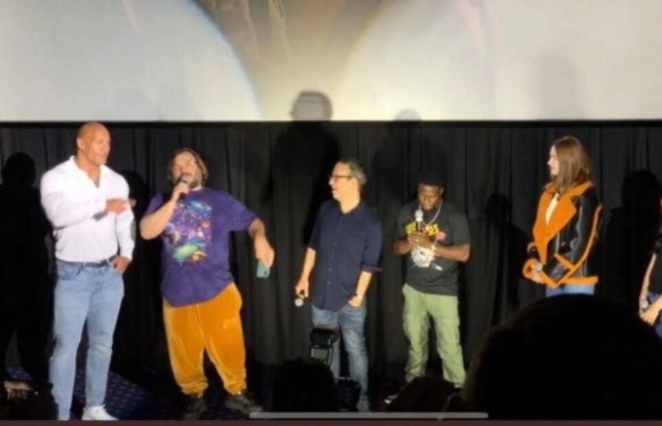 De sorpresa, presentan secuela de “Jumanji” en cine de Los Cabos