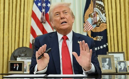 "Manténganse firmes", la guerra comercial "no será fácil", admite Trump; China "ha sido golpeada mucho más fuerte", dice 