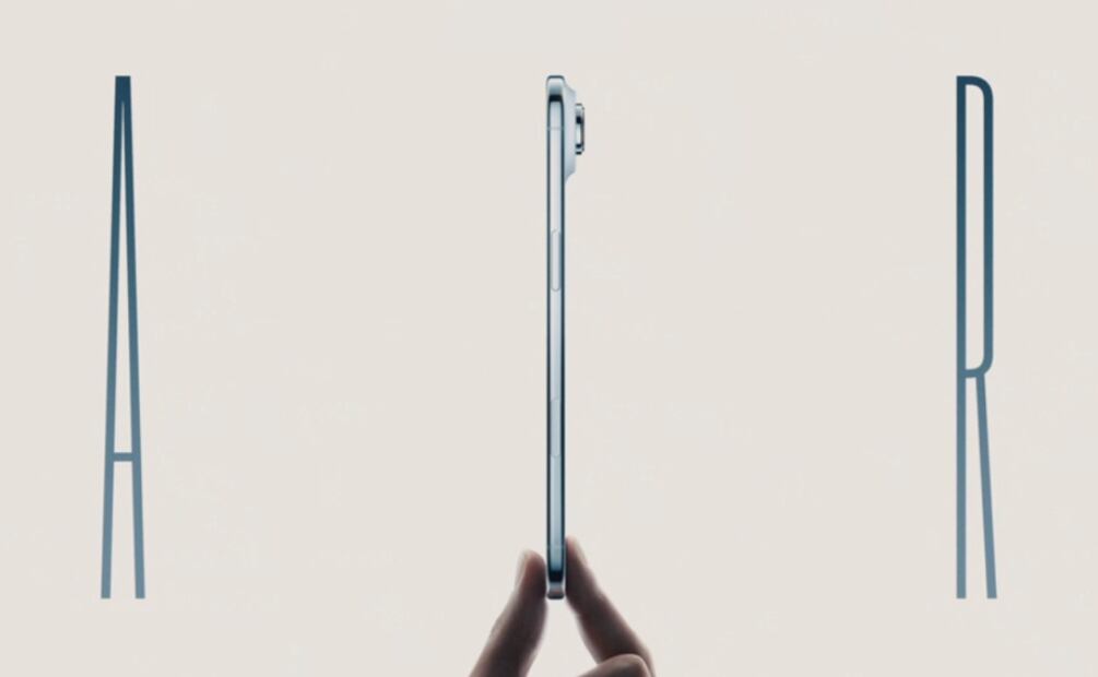 iPhone Air, el más delgado en la historia de Apple | Captura de pantalla