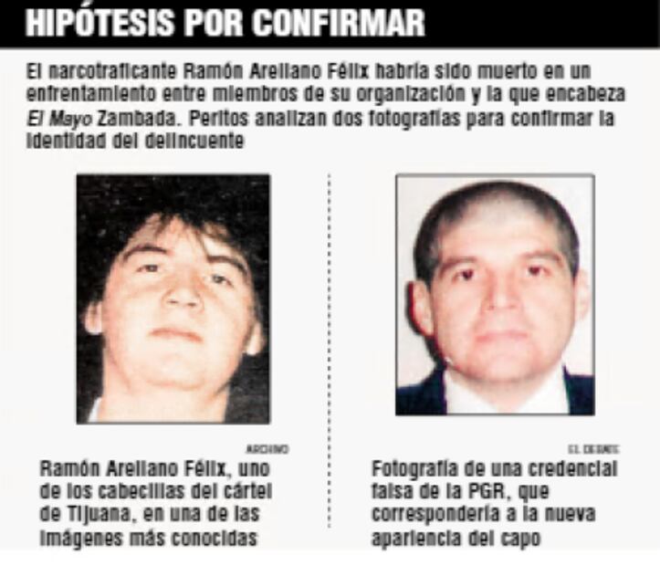 Disfrazado como agente de la PGR, así fue como murió el narco Ramón Arellano Félix