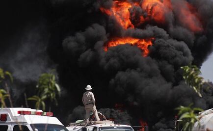Sofocan incendio en ducto de Pemex en Puebla