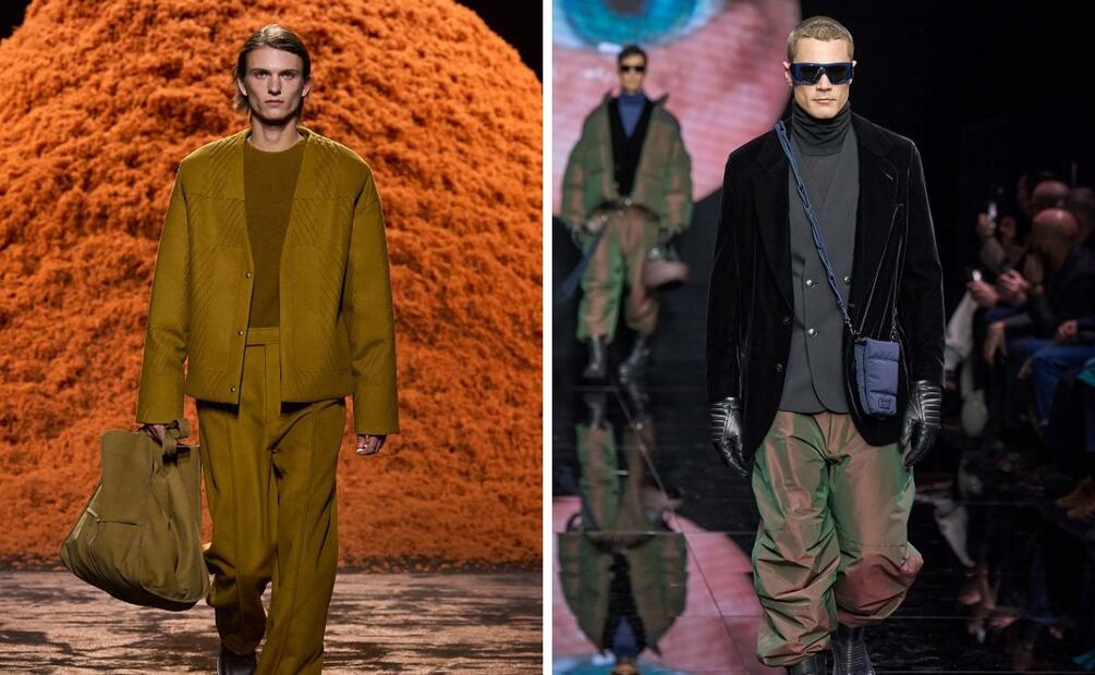 Foto: Zegna y Giorgio Armani