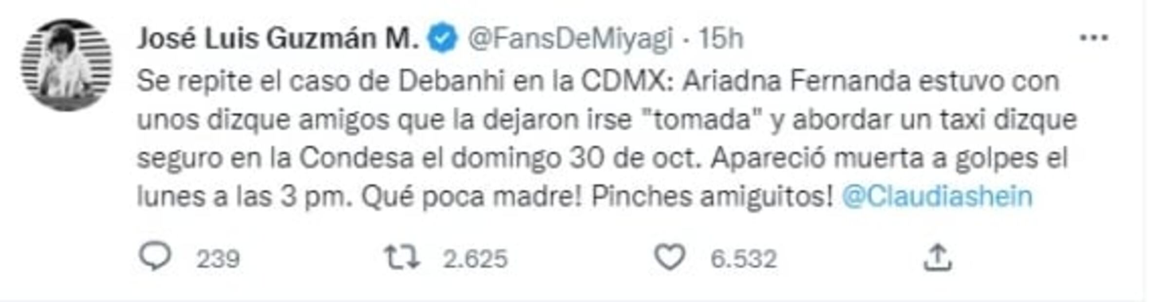 Ariadna Fernanda: tomó taxi tras salir de bar en la Condesa y la hallan muerta en Tepoztlán