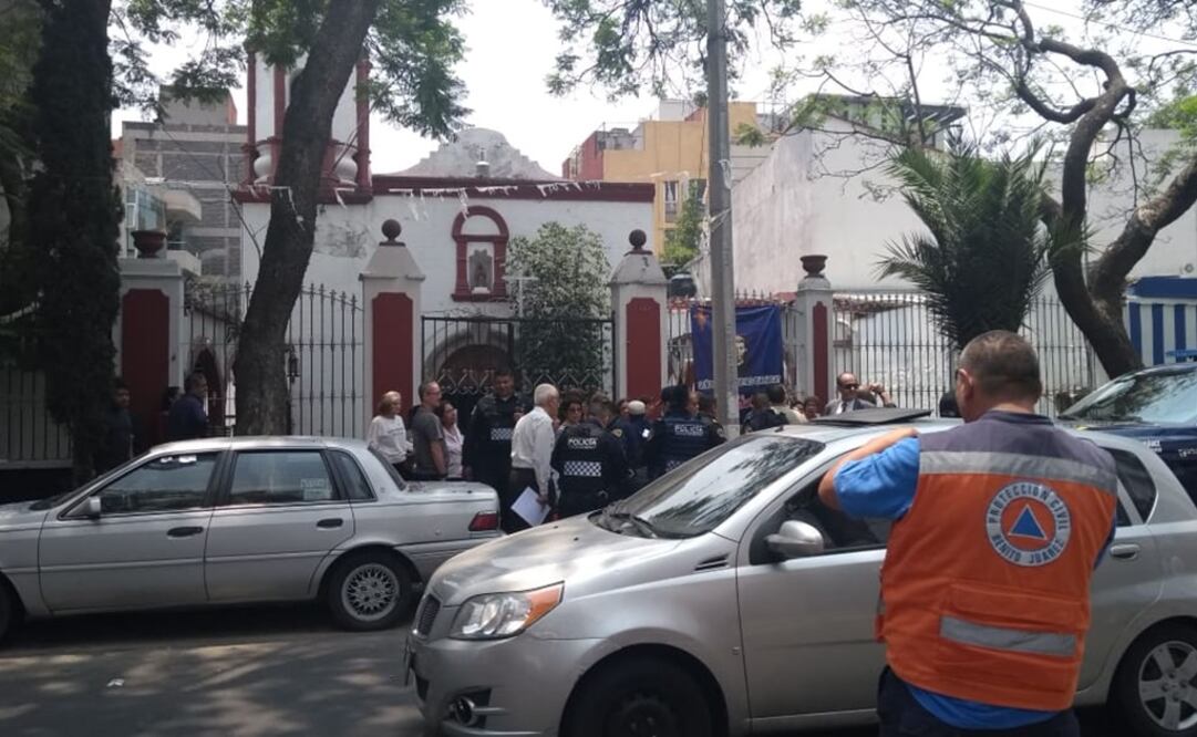 Parroquia de Santo Tomás en la colonia Actipan. Foto: Especial