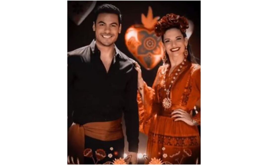 Natalia Jiménez y Carlos Rivera. Foto: Instagram