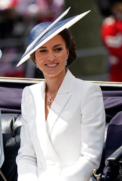 Los aretes de Lady Di que usó Kate Middleton en el Jubileo de Platino