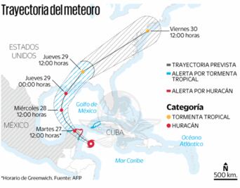 Cozumel, el primer punto que sintió los efectos de Zeta
