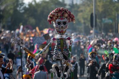Tras Mega Procesión de las Catrinas, la CDMX se alista para el Gran Desfile de Día de Muertos