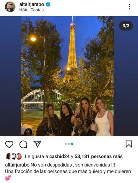 ¡Viva el amor! Altair Jarabo se casa en París 