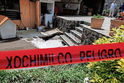 “Tenemos todo afuera y vivimos con una vecina”