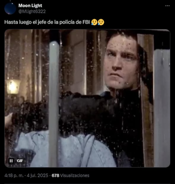 Así despidieron a Julian McMahon. Fotos: redes Sociales