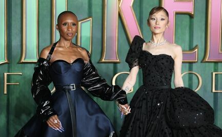 Ariana Grande vive tenso momento y Cynthia Erivo la defiende cuando fan se lanza sobre ella en la premiere mundial de "Wicked: For Good"