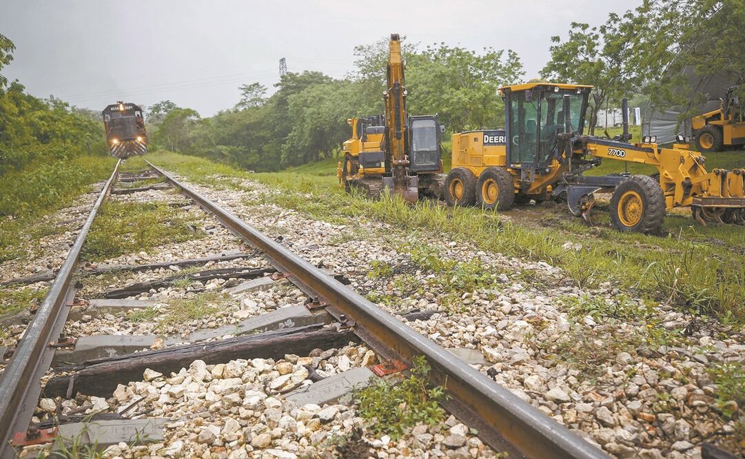 The Mayan Train is not the only rail project launched by the federal government - Photo: File photo