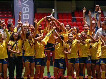América se corona frente a Toluca en el Nemesio Díez; las Águilas consiguen su segundo título de la categoría Sub 19
