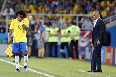 Marcelo no jugará ante México, confirma Tite