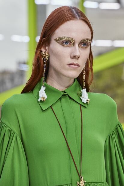 La tendencia más top en maquillaje la vimos en el desfile de Valentino