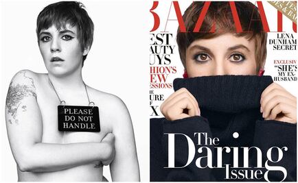 Lena Dunham posa topless; deja redes sociales por burlas