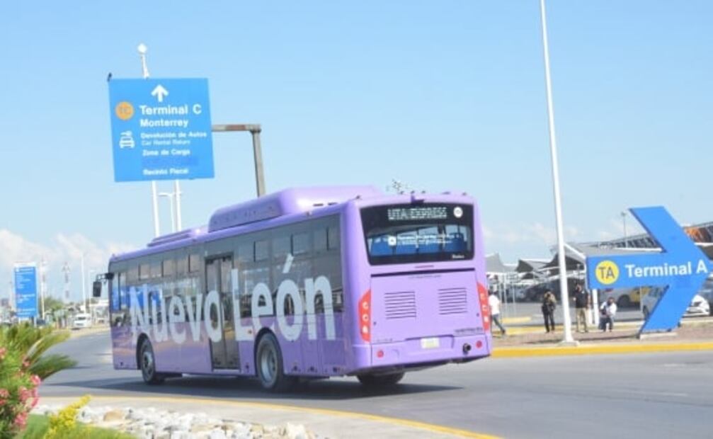 Ruta de transporte urbano dará servicio al aeropuerto internacional de Monterrey