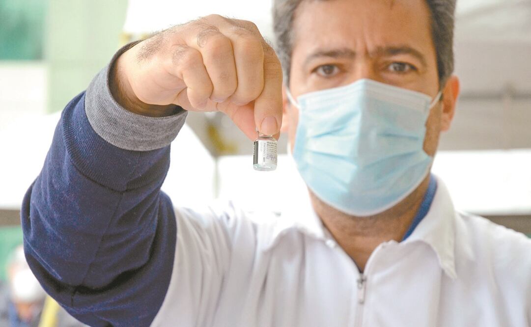 En Tamaulipas sólo se ha vacunado contra el Covid al sector Salud. Foto: ARCHIVO EL UNIVERSAL