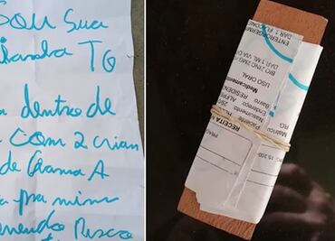 “Corro peligro de muerte”: mujer tira nota de auxilio tras ser secuestrada en Brasil