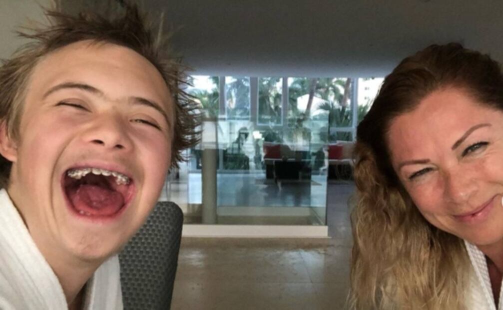 Hijo de Leticia Calderón por fin conoce a Marjorie de Sousa; Matías les hace escena de celos 