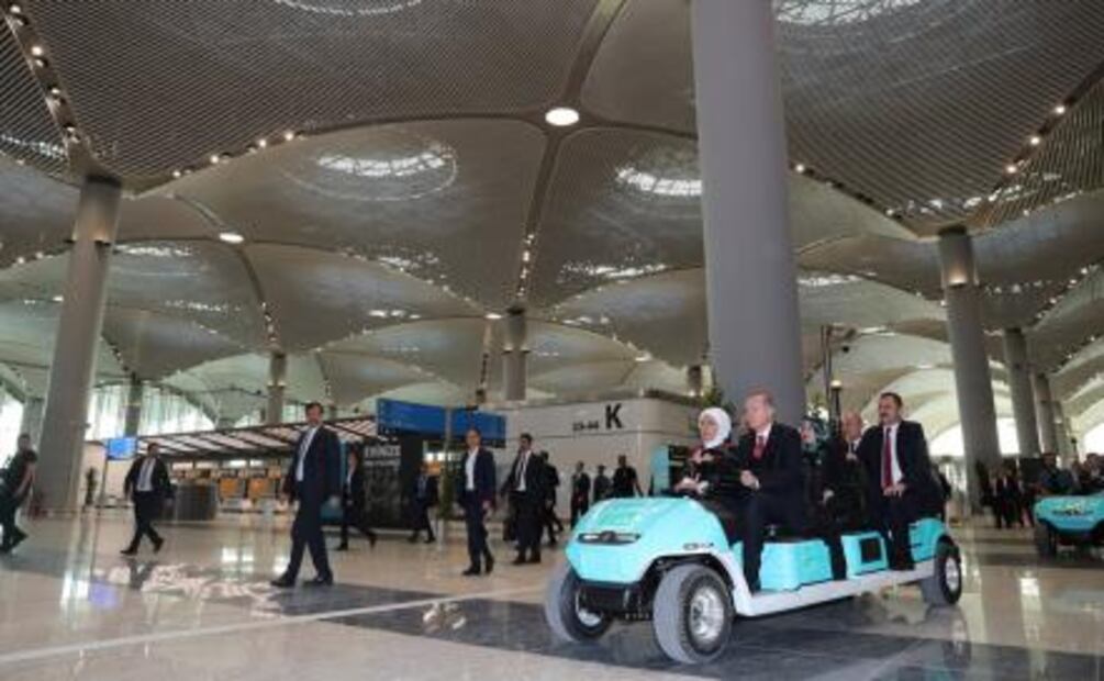 Mientras tanto, en Turquía, inauguran el "Aeropuerto de Estambul"