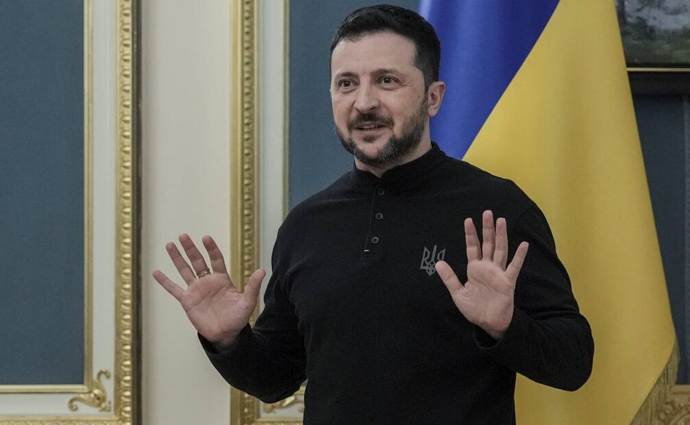 El presidente ucraniano, Volodímir Zelensky. Foto: EFE