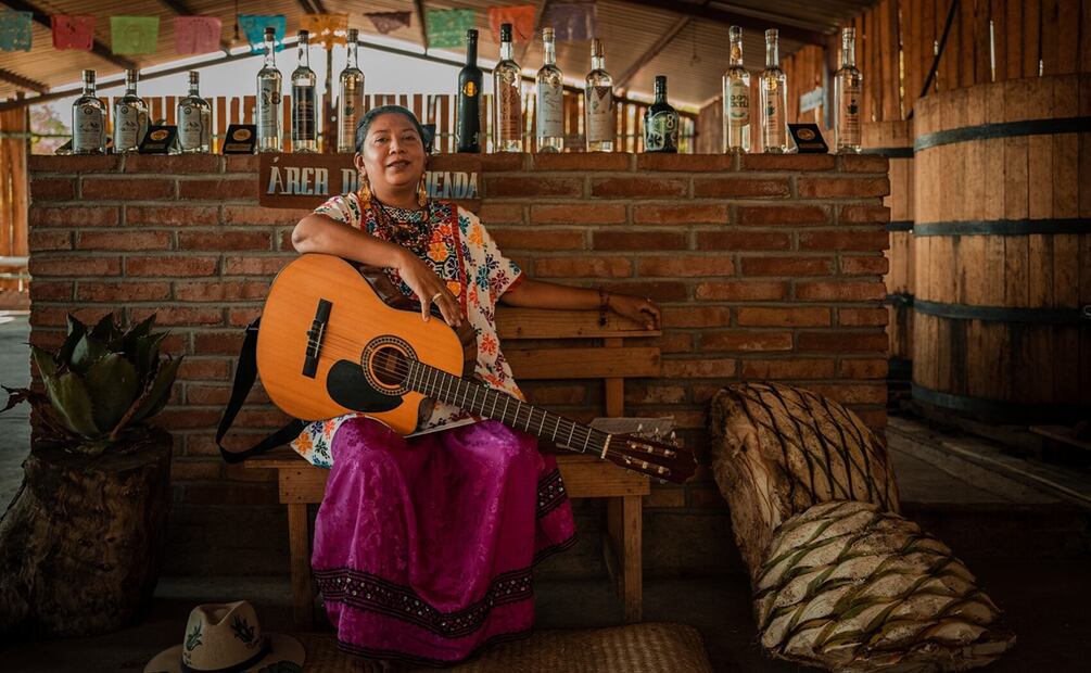 Mujeres del Mezcal y del Maguey en México. Foto: Francisca Siza, Directora de Cine para el documental "Las Hijas del Maguey"