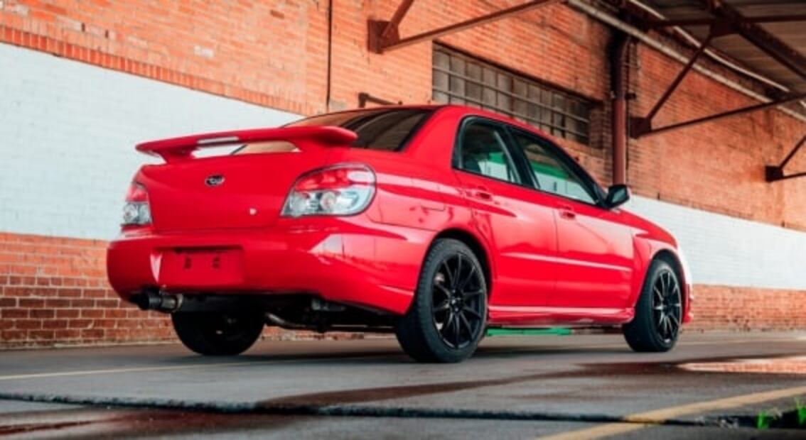 A subasta el Subaru especial de la película Baby Driver