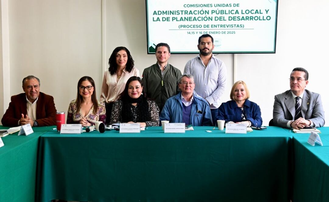 Concluyen entrevistas a aspirantes al Comité de Selección del Instituto de Planeación (16/01/2025). Foto: Especial