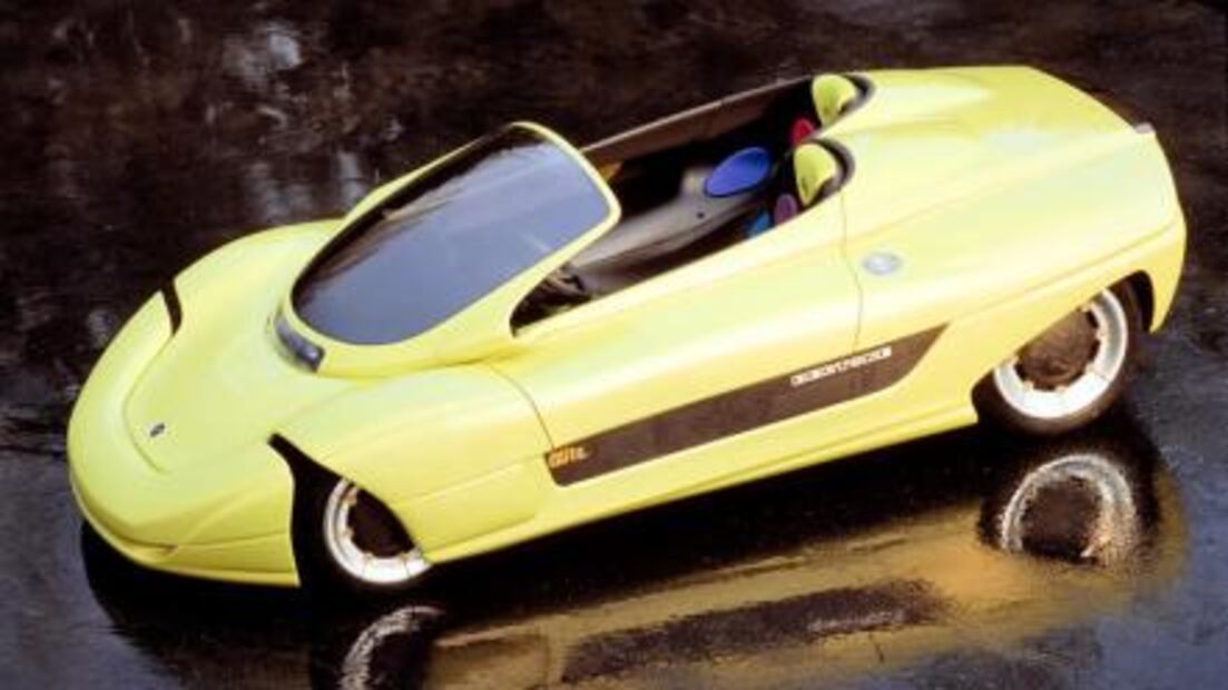 Bertone Blitz, el auto eléctrico de los 90