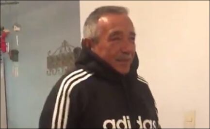 La reacción de un abuelo al recibir un boleto para la final Rayados vs América