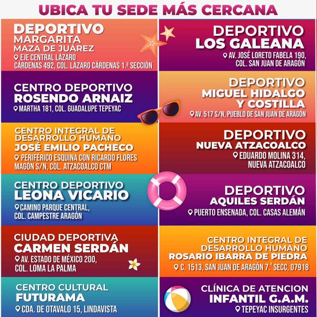 Sedes curso de verano de la GAM / Foto: Facebook
