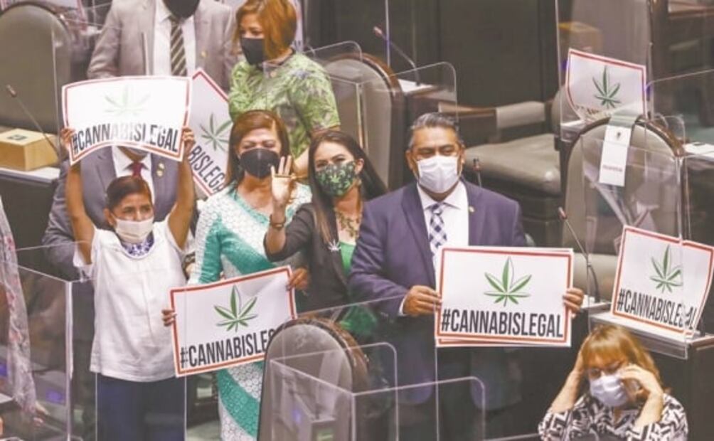 “Fúmense un cigarrito, porque la mota legal... eleva la moral”