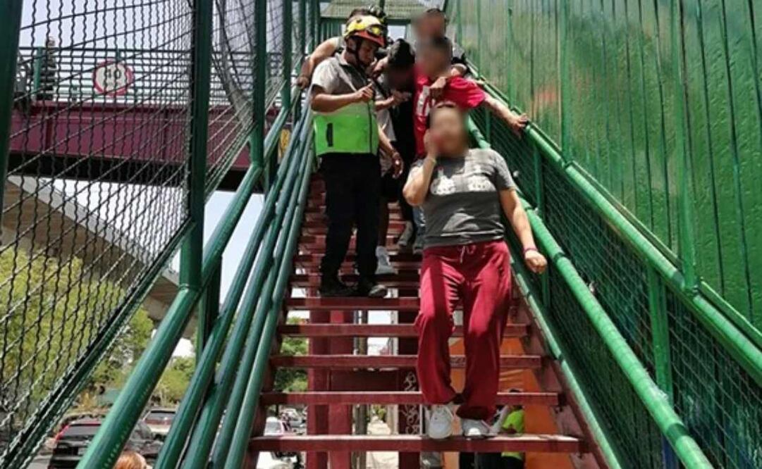 Al lugar llegó un hombre de 45 años, que se identificó como padre del joven, agradeció el apoyo y profesionalismos de los integrantes de la SSC y luego de recibir unas recomendaciones, se retiraron hacia su domicilio. Foto: Especial