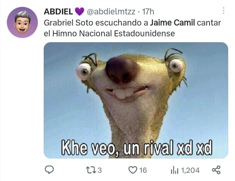 Foto: Captura de pantalla tomada de Twitter
