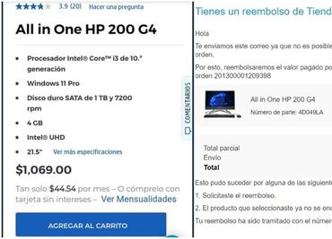 ¿Ofertón de Buen Fin? HP vende computadoras en... ¡mil pesos!; cancela e interviene Profeco