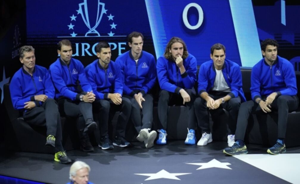 GALERÍA: El adiós de Roger Federer junto a Rafael Nadal