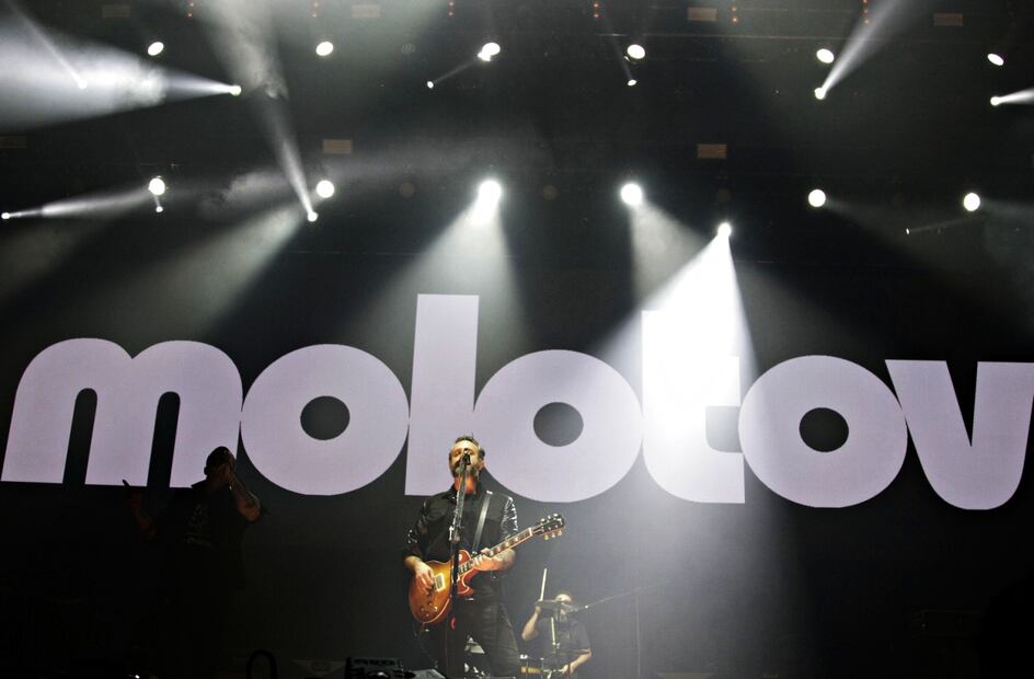 Molotov cumplió en septiembre 30 años, desde su formaición.
Foto: EL UNIVERSAL, archivo