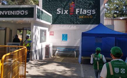 Autoridades de CDMX visitan Six Flags para supervisar si cumple con normas de sanidad por Covid-19