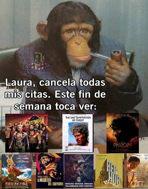 Los mejores memes de Semana Santa. Fotos: Redes sociales