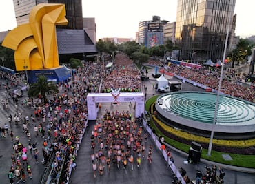 ¿Cuántos corredores participaron en el Medio Maratón de la Ciudad de México 2023?