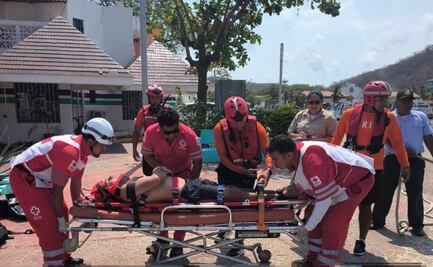 Marina rescata a dos vacacionistas en playas de Baja California y Oaxaca; ambos están fuera de peligro