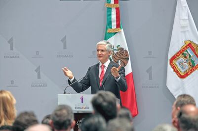 Del Mazo promete regresar tranquilidad a los mexiquenses