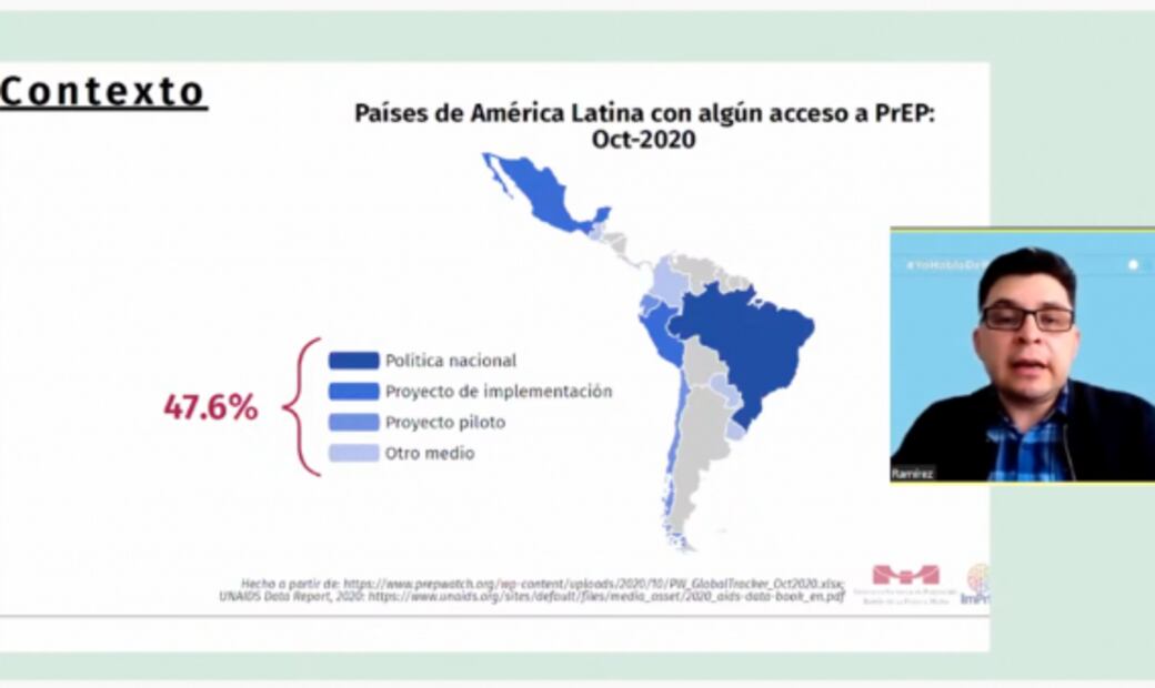 Presentan resultados preliminares sobre protocolo ImPrEP para prevenir el VIH 