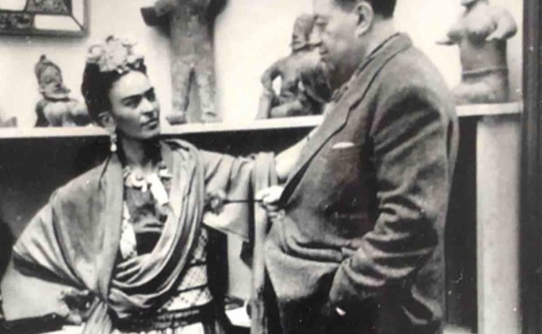 Diego Rivera y Frida Kahlo. Foto: Instagram oficial de Frida Kahlo.