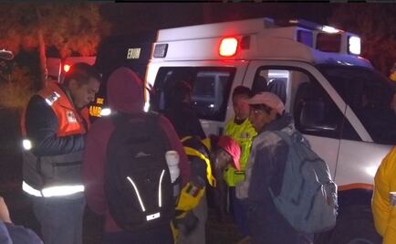 Rescatan a nueve personas que se extraviaron en el Ajusco