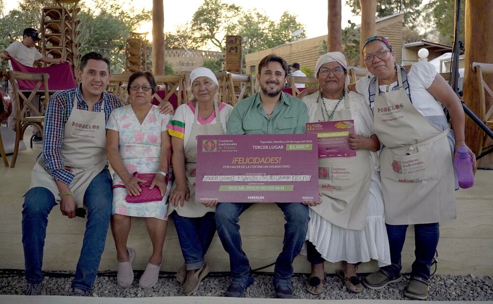 Tepoztlán recibió a 16 cocineras tradicionales locales y de la CDMX. Foto: cortesía